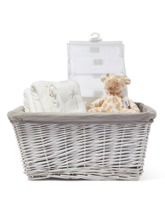 Baby Gift Hamper – 3 Piece with Giraffe Soft Toy image number 3